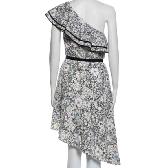 REVOLVE LIKELY Contour Daisy Delbarton Asymmetrical One Shoulder Dress Size 6 - Picture 4 of 9